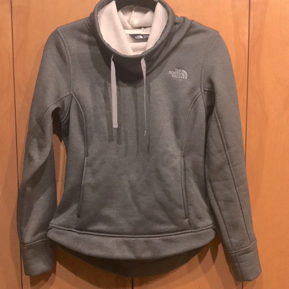 The North Face sweatshirt